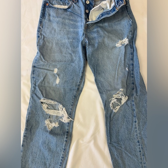 Levi’s Wedgie Straight Jeans - 27 - Distressed - Picture 4 of 7